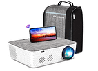 Projector with bag