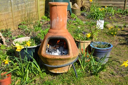 clay firepit