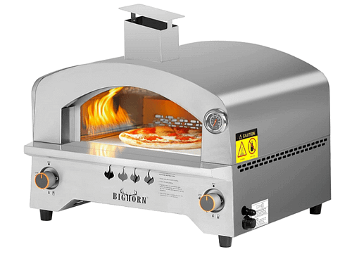 stainless steel pizza oven