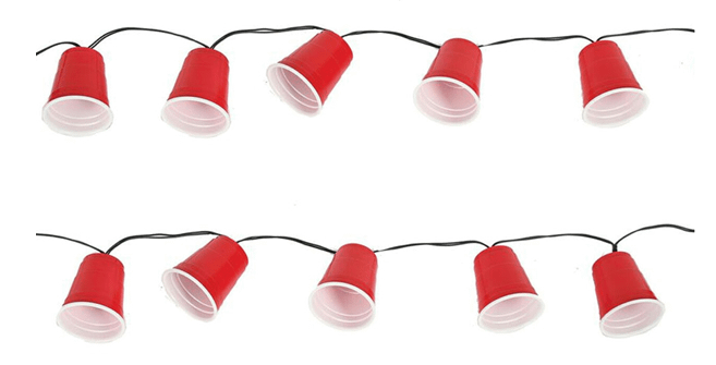 DIY paper cup lights