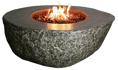  Elementi Fiery Rock Outdoor Fire Pit Table
